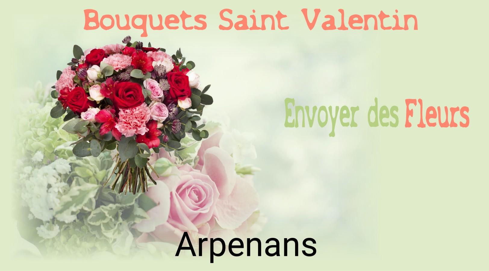 Roses de Saint-Valentin livrées à Arpenans